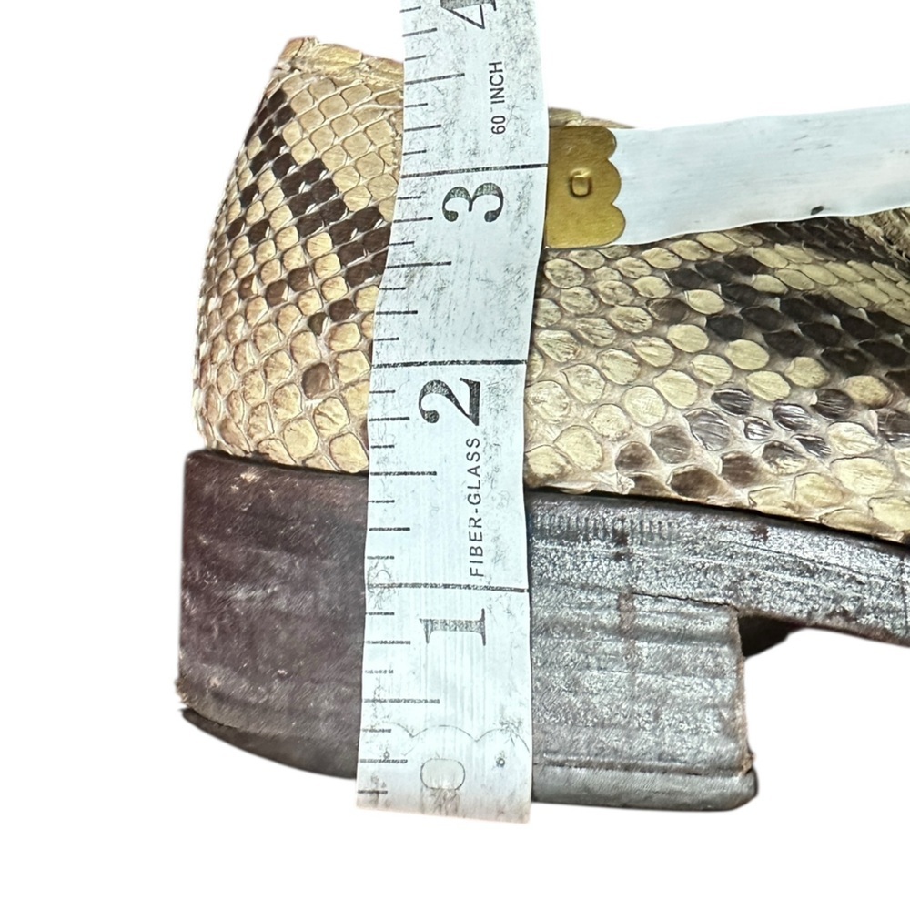 Patrick Cox Vintage Python Shoes - Picture 9 of 9